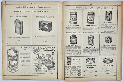 Catalogue Aug. J. Millet, Pièces & Accessoires AUTOMOBILE. Marseille, ca 1930 - Picture 3 of 4