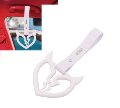 Devil Broken Heart Ring Train Handle Strap Charm – Tsurikawa Yellow (JONJEA)