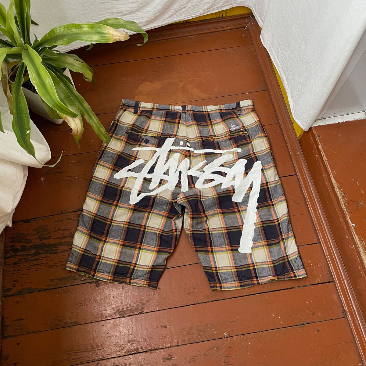 Vintage Stussy shorts big logo y2k streetwear gorpcore rare Vintage Stussy shorts big logo y2k streetwear gorpcore rare