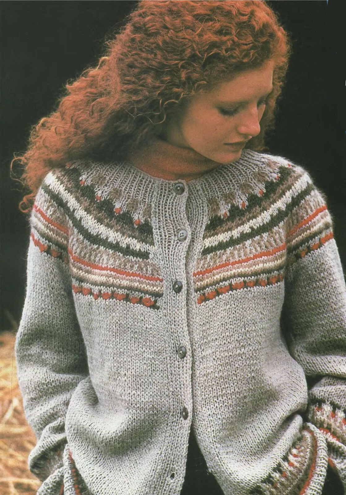 KNITTING Pattern- Ladies Fairisle 