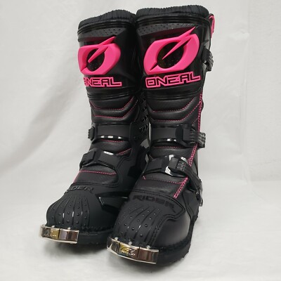 black mx boots