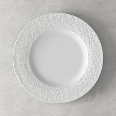 VILLEROY & BOCH Rock Blanc Ensemble de 6 Plateaux Plats 27 cm