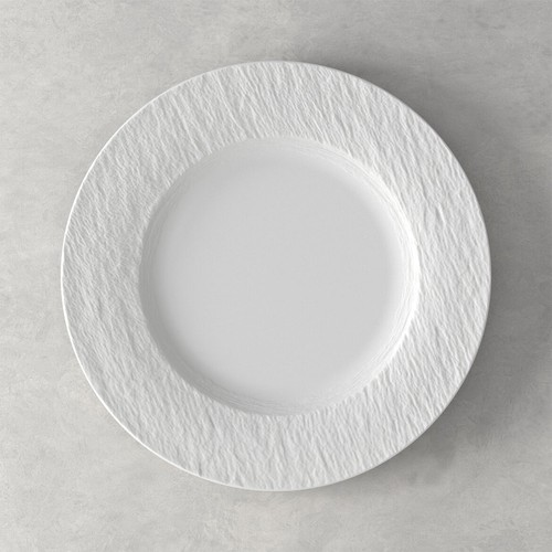 Manufacture Rock Blanc - Villeroy & Boch - 6 Dinner Plates ø cm 27 - Retailer - Picture 2 of 8
