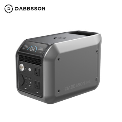 Portable Power Station 768Wh 600W Solar Generator Outdoor Camping Dabbsson 600L