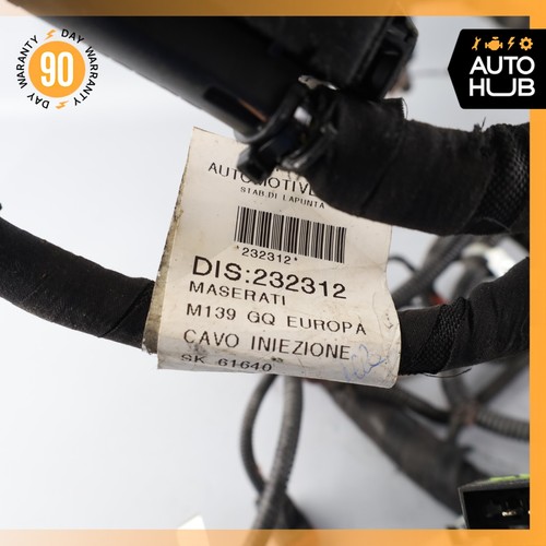 08-19 Maserati Quattroporte GranTurismo Engine Motor Wiring Wire Harness OEM 75k - Picture 14 of 15