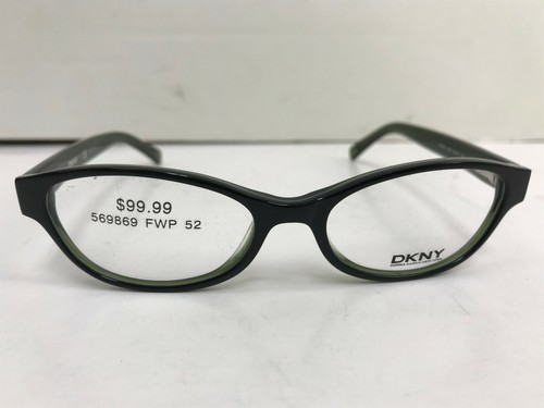 DKNY Rx-Ready Eyeglasses DY 4563 Black and Green Plastic Frame with Case!! - Picture 5 of 11