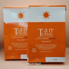 Tan Towel Look Good Naked The Mitt  5 Mitts, Plus Set of 2 