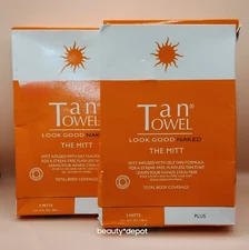 Tan Towel Look Good Naked The Mitt | 5 Mitts, Plus (Set of 2)