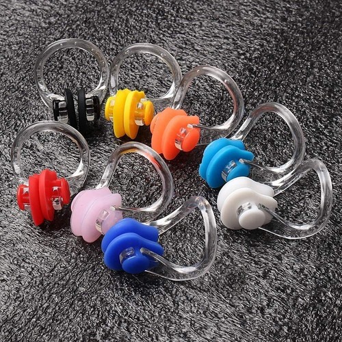18Pcs Swimming Nose Clip Silicone Swim Nose Plugs with Waterproof Silica Gel - Picture 6 of 7