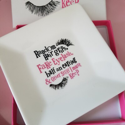 Schmuckschale Münztablett Geschenk die helle Seite VERPACKT Bone China RACHEL BRIGHT