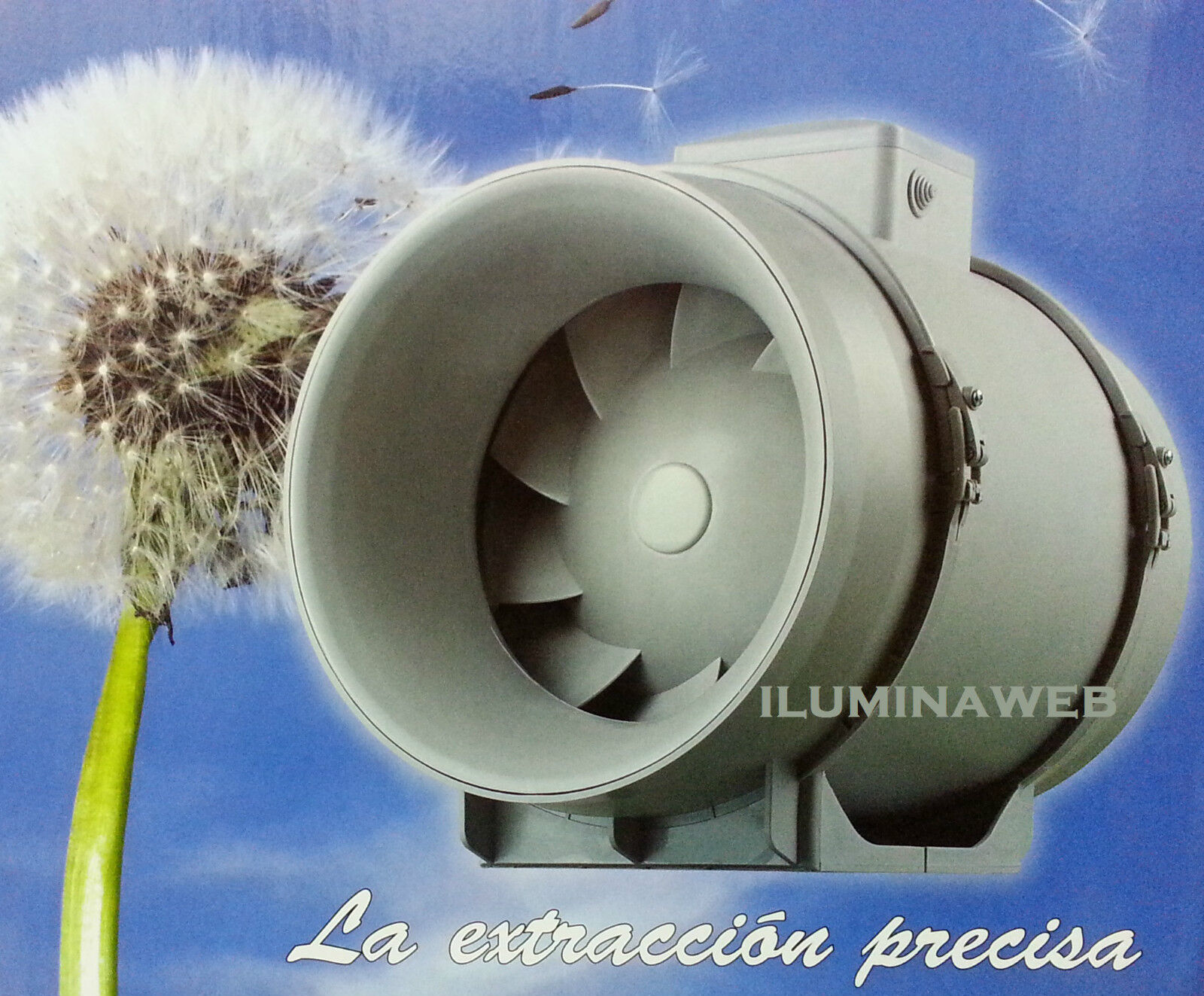 Extractor de aire Tubular TT160 PRO (415/565 m3/h) TT PRO VENTS MIXTO...