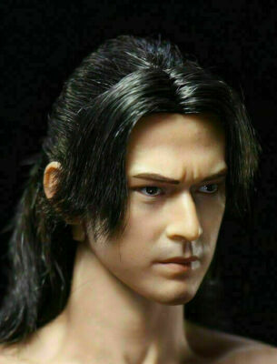 1/6 Takeshi Kaneshiro Onimusha Akechi Samanosuke Head Sculpt For 12''Male Figure