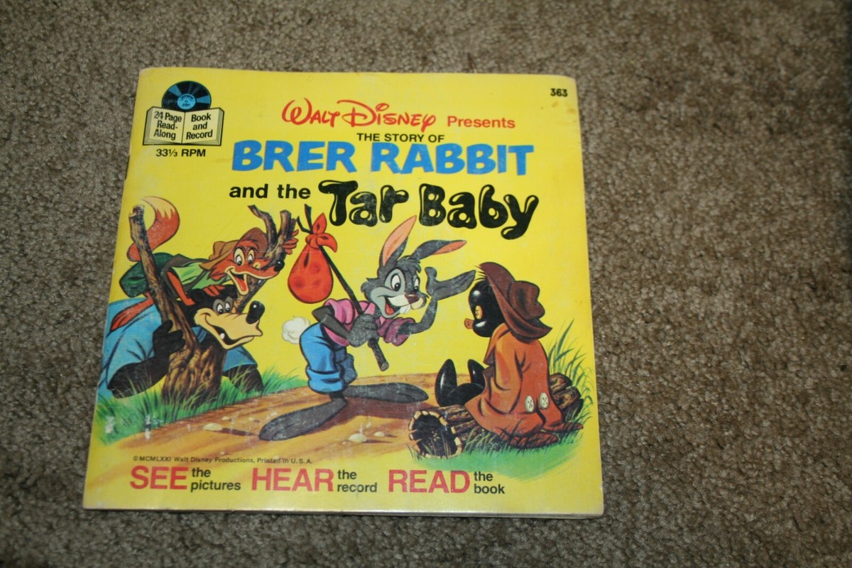 ブレアラビット Brer Rabbit　 絵本　レコード Brer Rabbit And The Tar Baby Walt Disney 45RPM Record & Book | eBay