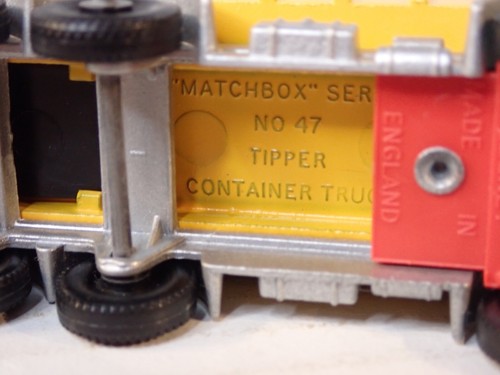 Vintage Matchbox/Lesney Tipper Container Truck #47 Made In England 1960's - Picture 6 of 6