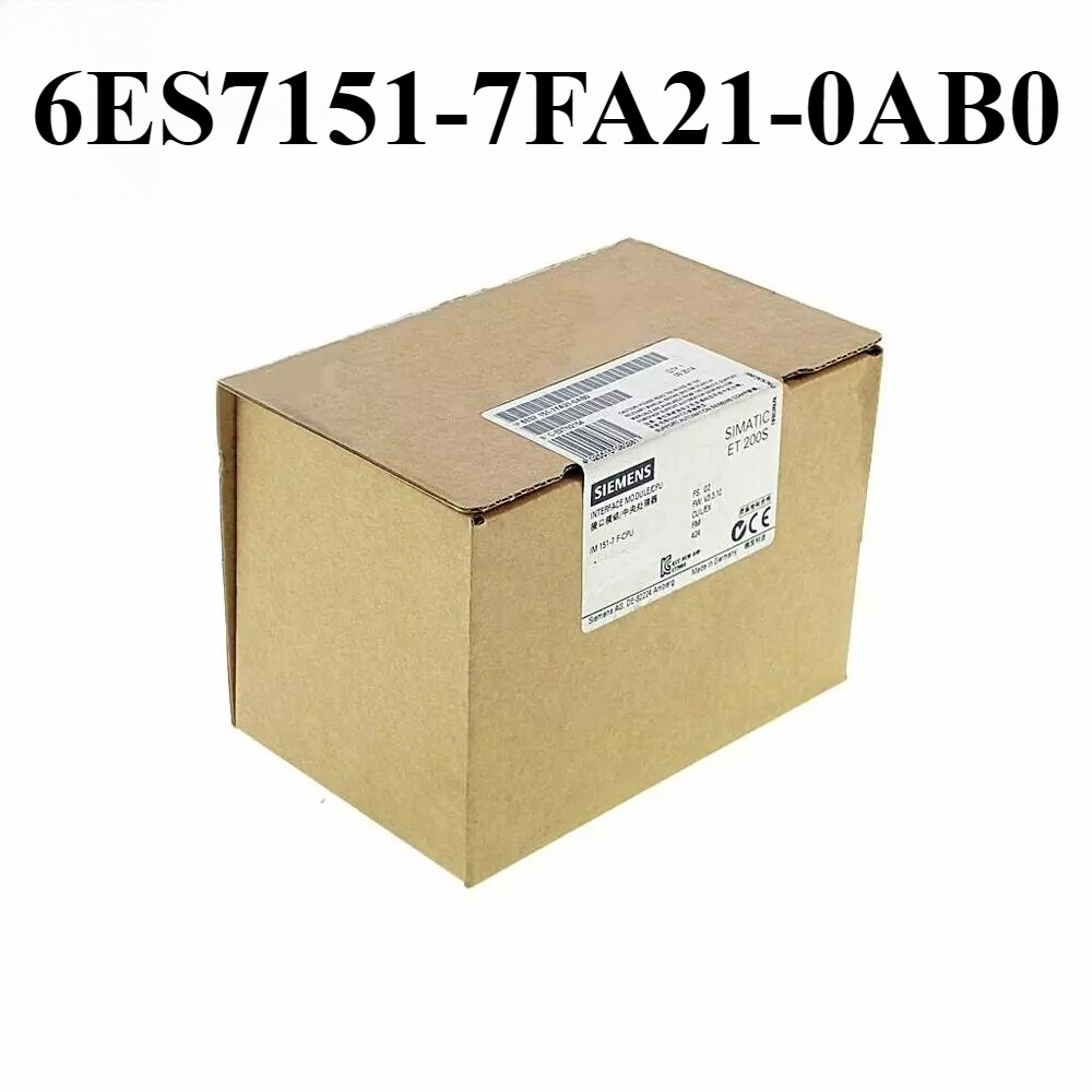 New Siemens DP IM151-7 F-CPU for ET200S 6ES7151-7FA21-0AB0 