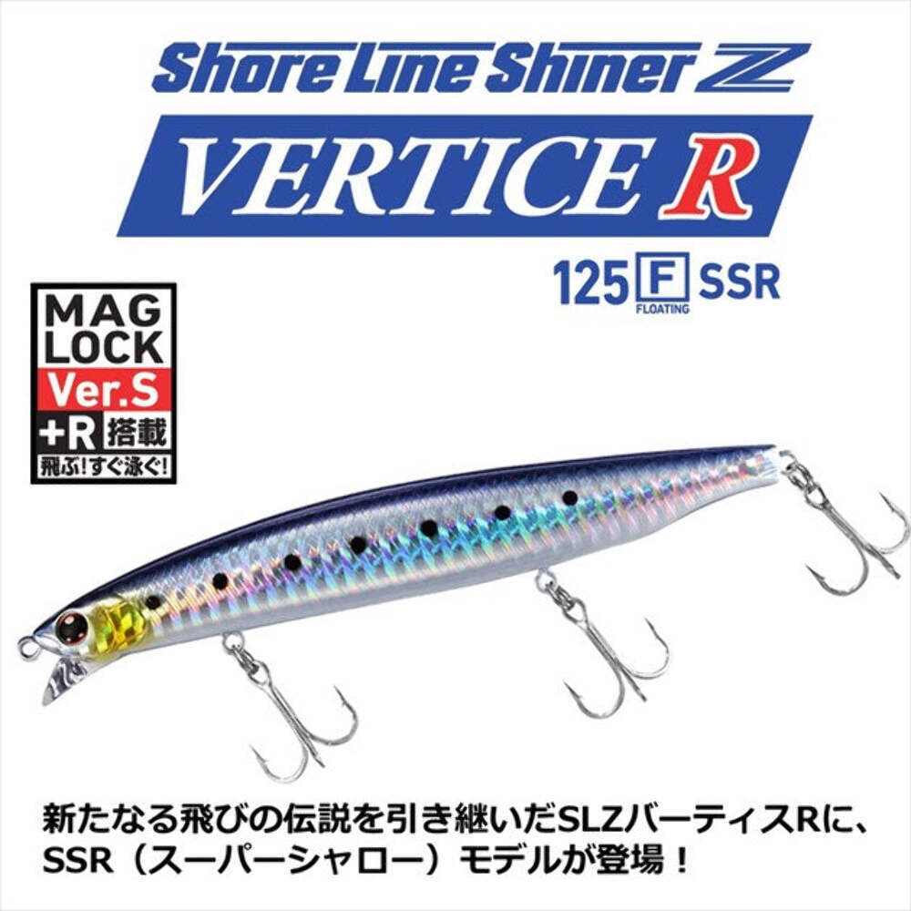 テンリュウ　Placeo SEA BASS 80 Daiwa Seabass Lure Shoreline Shiner-Z Vertice R 125F-SSR