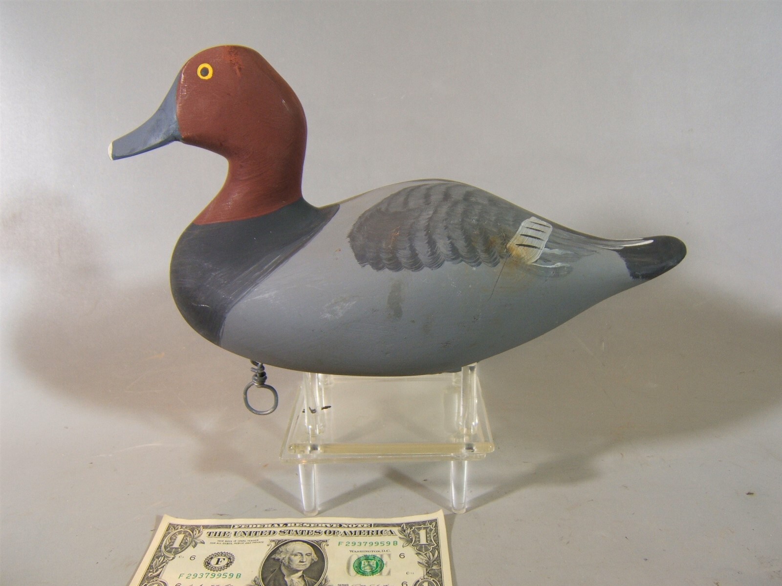 1/2 size redhead duck decoy Harry Jobes Havre de Grace Md. ca. 2000 eBay