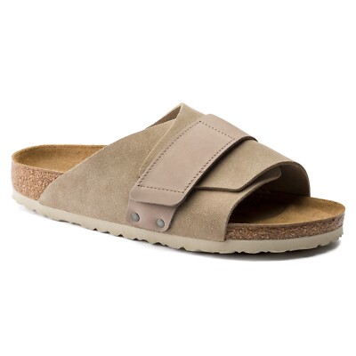 靴 BIRKENSTOCK Kyoto VL Desert Suede 28cm Birkenstock Kyoto Nubuck Suede Leather (Taupe) Men's Sandals