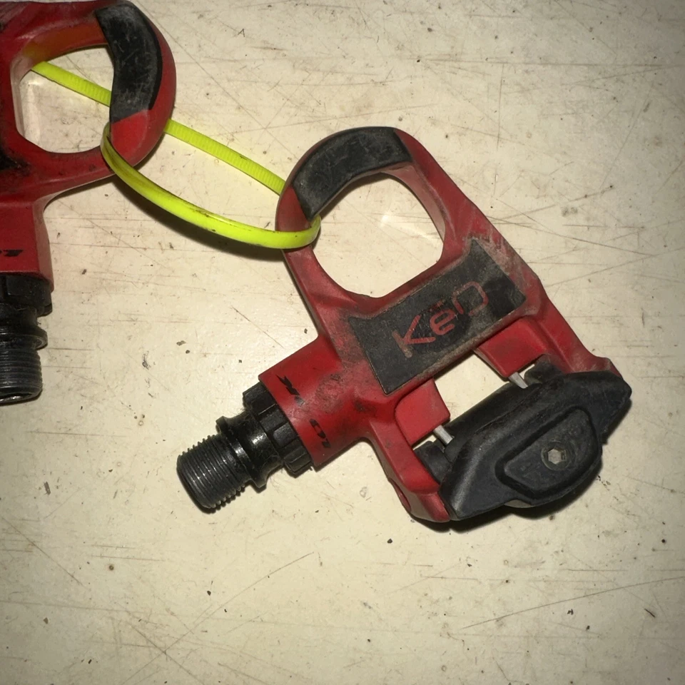 LOOK KEO Sprint Bicicleta de Carretera Sin Clip Ciclismo Par Pedales Rojo Carreras 9/16 Tri Foto 4 de 4