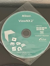 Nikon ViewNX2 CW16-DL Software Windows/Macintosh CD-ROM