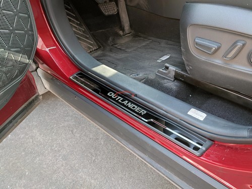 For 2024 Mitsubishi Outlander Accessories Door Sill Scuff Palte Protector Trim - Picture 14 of 21