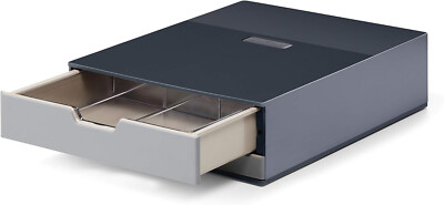 Durable Coffee Point Box S Aufbewahrungsbox mit 2 Schubladen anthrazit 338358