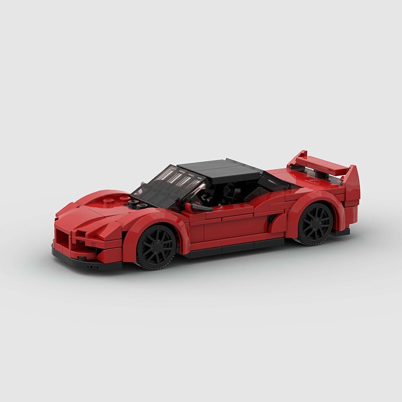 MOC LEGO Car: Acura NSX Red Speed Champions style Perfect Gift