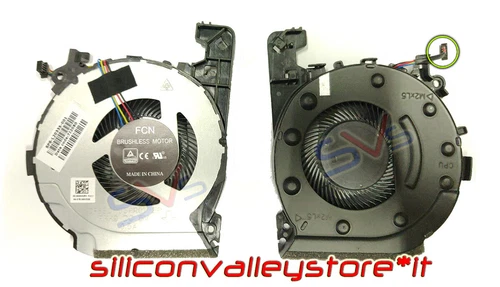 Ventolina Cpu Fan per Notebook HP 15-CX0017NL | 15-CX0026NL | 15-CX0026NL