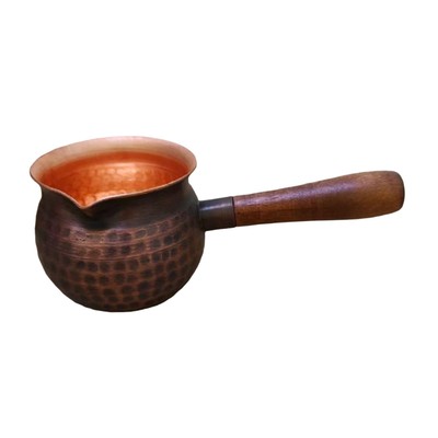Copper Tea Kettle with Tea Filter for Boiling Tea Turkish Coffee Pot