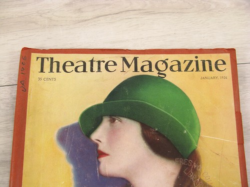Theatermagazin Januar 1926 spielt Kunstwerbung Mode Schauspieler Schauspielerinnen Antik - Bild 2 von 14
