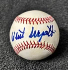 Whit Wyatt Signed Autograph Vintage ONL Baseball BECKETT  Brooklyn Dodgers