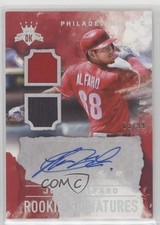 2017 Diamond Kings DK Rookie Signatures Holo Silver 63/99 Jorge Alfaro Auto 0mm9