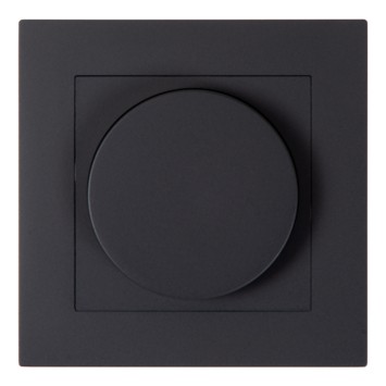 LEDVANCE Smart+ ZigBee Universal Unterputz-Drehdimmer Wandschalter, Schwarz