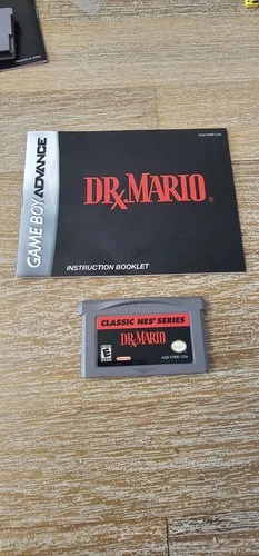 Dr. Mario Classic NES Series (Nintendo Game Boy Advance GBA, 2004)  W Manual