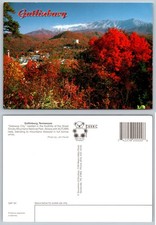 Continental Gatlinburg Tennessee Autumn Mountains Postcard