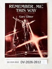Gary Glitter - Words & Music - Remember Me This Way - 1974 (VG)