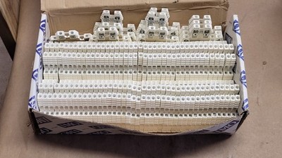Lot Of 90 IMO ERD 4 White Terminal Blocks 319106i