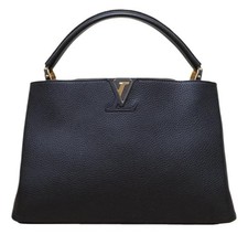 Louis Vuitton Capucines Schultertasche MM Sch...