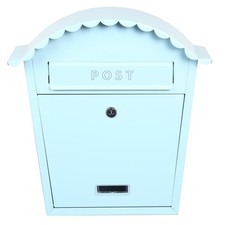 EMtronics Wall Mountable Post Box, Painted Steel, Weather Resistant