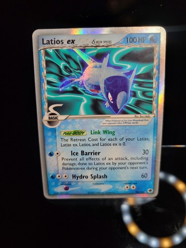 Pokemon - Latios Ex (Delta Species) 96/101 EX Dragon Frontiers Holo HP
