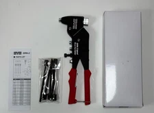 Marson SRN-2 Swivel Head Rivet Nut Setter Klik Turn Mandrels And Nosepiece 39400