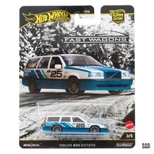 Hot Wheels 1/64 Volvo 850 Estate Car Culture Fast Wagons Diecast Model Car