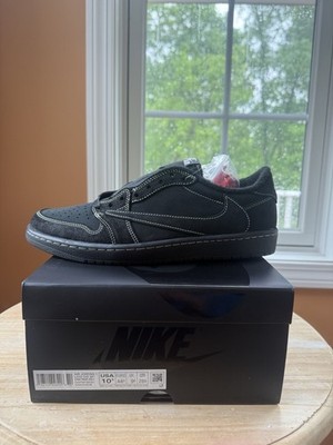 Nike Air Jordan Retro 1 Low Travis Scott SP Black Phantom 2022 Size 10.5 New