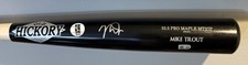 MIKE TROUT Signed Autographed Old Hickory Game Model Bat Fanatics LA Angels 