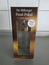 Bitburger Glas Sammlerstück "Final-Pokal" Limitierte Edition 2017 DFB Pokal BVB