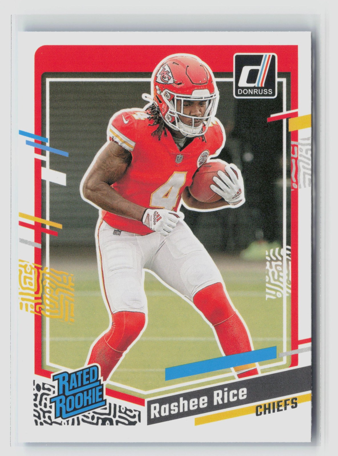 Rashee Rice #350 2023 Panini Donruss Rookie Rc Chiefs