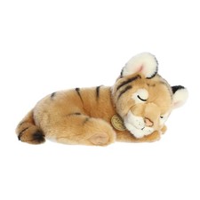 Aurora Miyoni Tots Sleepy Tiger Cub Plush 10.5in Brown Collectible