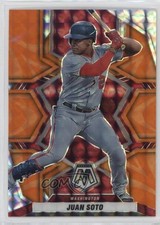 2022 Panini Mosaic Reactive Orange Mosaic Prizm Juan Soto #127 0c6
