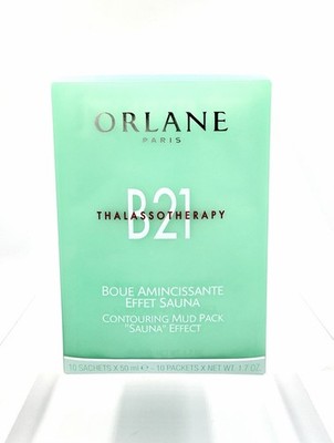 ORLANE Paris B21 CONTOURING MUD PACK  Sauna Effect  10 Packets NEW