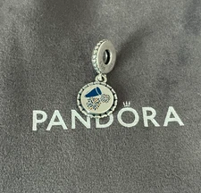 Pandora Dangle Charm Cheerleader charm S925 Sterling Silver Jewelry